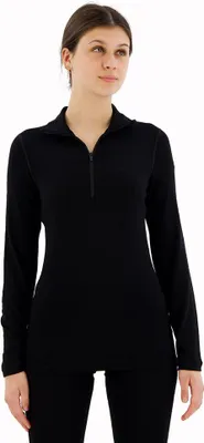 Produktbild von Icebreaker 260 Tech Merino Langarm-baselayer Schwarz XL Frau Schwarz XL