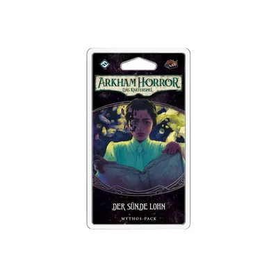 Produktbild von Arkham Horror LCG: Der Sünde Lohn Karten Erweiterung Deutsch