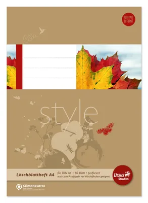 Obrázek produktu pro Staufen® style 040410000 Blotter perforovaný A4 10 listů 80g/m2