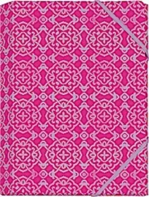 Produktbild von Der Zauber Indiens Mini-Sammelmappe Motiv Pinke Schneekristalle