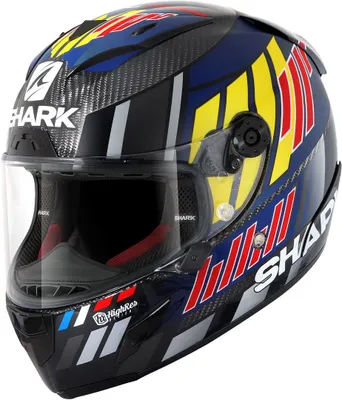Image de Casque Shark Race-R Pro Carbon Replica Zarco Speedblock, blau/rot, XS (53/54)