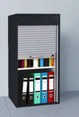 Produktbild von VCM Büroschrank | Aktenschrank mit Rollladen| Maße ca. H. 93 x B. 50 x T. 40 cm – Aktos L