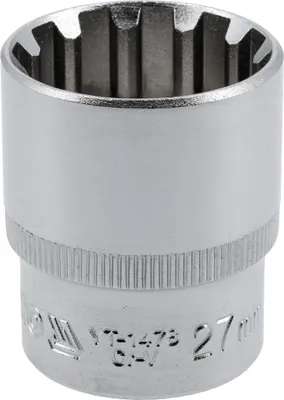 Obrázek produktu pro YATO Nástavec 1/2" 27 mm vícezubý YT-1478