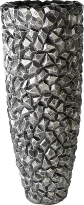 Immagine prodotto di Gilde cachepot XXL, "Gravity", fibra di vetro, resina sintetica, grigio,Poliuretano1, h. 90 cm, p. 37 cm 79453
