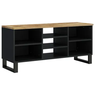 Produktbild von vidaXL TV-Schrank 100x33x46 cm Massivholz Mango & Holzwerkstoff