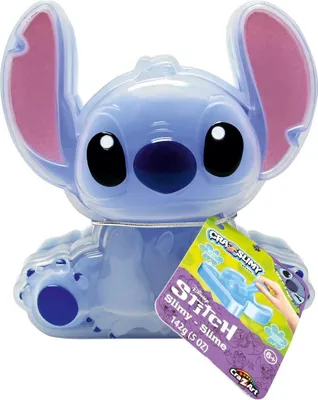 Produktbild von Disney Stitch Behälter 3D mit 140 g Schleim & Konfetti