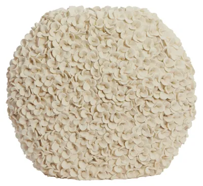 Image de Vase Phylia en plastique crème – 52x23x46,5 cm