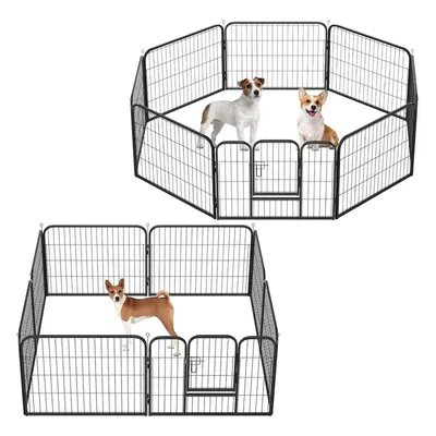 Image de Jopassy Parc pour chiots Avec toit Parc pour chiots Enclos DIY pour petits animaux Enclos extérieur