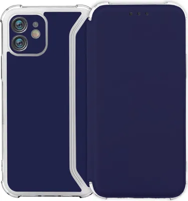 Produktbild von Apple iPhone 13 Pro Max TPU Flip Case Dunkelblau