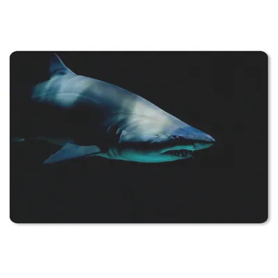 Produktbild von MuchoWow® Mauspad Mousepad Hai - Makro - Wasser 27x18 cm - Mousepads - Maus Mat - Pad - Mausunterlage - Büroartikel - Desk Matten