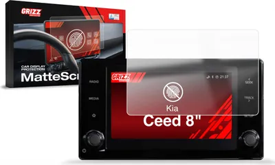 Produktbild von Matte Autodisplayfolie für Kia Ceed 8" (2018-2024), Grizz Protector