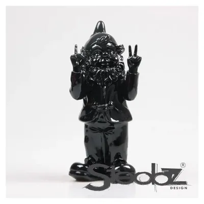 Obrázok produktu pre Stoobz Design Stoobz trpaslík Peace čierny 13x11x31cm