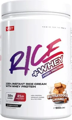 Produktbild von VAST Rice + Whey (900g) Butter Cookie Caramel - Funktionelle Lebensmittel - Eiweißhaltige Lebensmittel