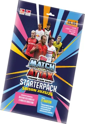 Immagine prodotto di Topps Match Attax Bundesliga 25/26 Starterpack