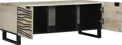 Produktbild von vidaXL Couchtisch Weiß 100 x 54 x 40 cm Holzwerkstoff