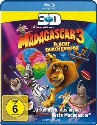 Produktbild von Madagascar 3 - Flucht durch Europa