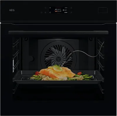 AEG NBU5P40SK SurroundCook® Pyrolyse Backofen Schwarz