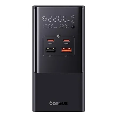 Immagine prodotto di Baseus PowerCombo Tower Universale Nero AC Ricarica rapida per interni
