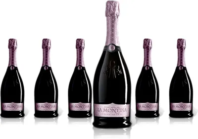 Produktbild von 6 x La Montina Franciacorta DOCG Rosé DemiSec