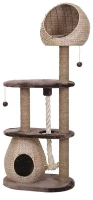 Produktbild von Nobby Bareli, Katzenkratzbaum, Freistehend, Braun, 680 mm, 480 mm, 1700 mm