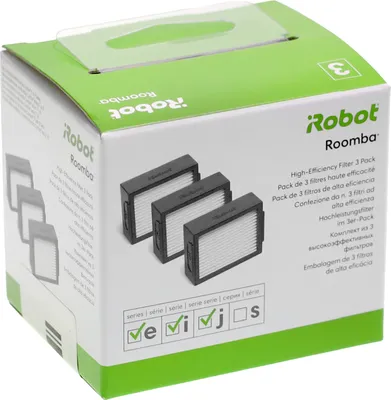 Produktbild von IROBOT 4624876 Filter 3er Set für Roomba...Staubsaugerroboter