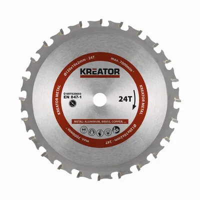 Zdjęcie produktu dla KREATOR KRT020603 - Brzeszczot do metalu 120 mm, 24 Z
