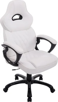 Produktbild von CLP Gaming Bürostuhl BIG XXX höhenverstellbar und drehbar weiß