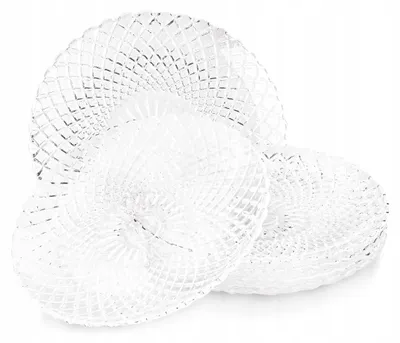 Obrázok produktu pre Tadar e Sklenné dezertné taniere 6 ks priemer 20 cm