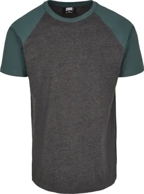 Produktbild von Urban Classics - RAGLAN Contrast T-Shirt charcoal - M