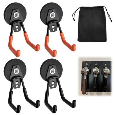 Productafbeelding van Zware magnetische haken - Voor binnen en buiten - Set van 4