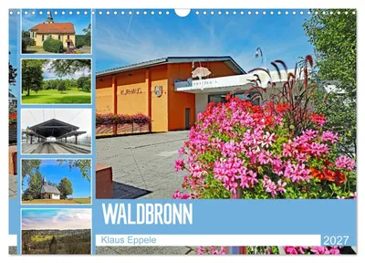 Produktbild von Waldbronn (Wandkalender 2027 DIN A3 quer), CALVENDO Monatskalender