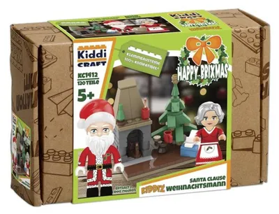 Image de Kiddicraft KC1412 KIDDIZ Pack de figurines : Père Noël