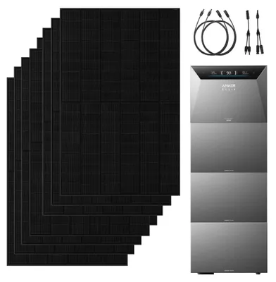 Produktbild von Anker Solix 4000W Balkonkraftwerk mit 8×500Wp Solar Modulen inkl. Anker Solarbank 4 Pro Speicher 5024Wh Mit 3 BP5000 Erweiterungsakku