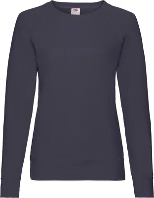 Produktbild von Lightweight Raglan Sweat Lady-Fit ,Farbe: deep navy ,Größe: S