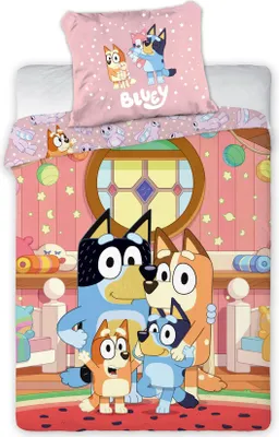 Produktbild von Bluey & Family - Wende-Bettwäsche-Set, 135x200 & 80x80