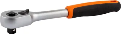 Produktbild von Bahco Birnenförmige 1/2-Umschaltknarre mit 60 Zähnen und 6°-Rückschwenkwinkel, 250 mm