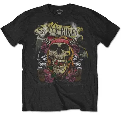 Zdjęcie produktu dla Guns N' Roses Trashy Skull (Back Print) Black L Koszulka