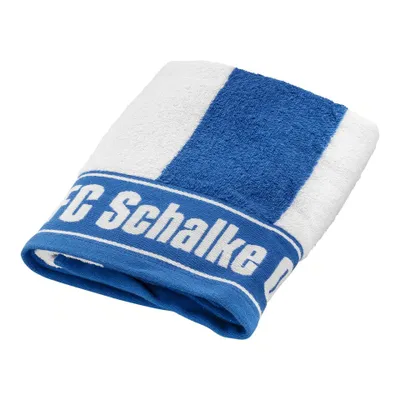 Produktbild von FC Schalke 04 Handtuch | Blockstreifen | ca. 50 x 100 cm | 100% Baumwolle