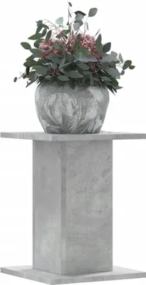 Produktbild von "im Sonderangebot"Pflanzenständer/Blumenständer - Blumenregal - 2er set - modernes Design - für Wohnzimmer/Balkon - Betongrau 30x30x40cm Holzwerkstoff Promotion408341 - Pflanztische