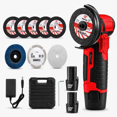 Productafbeelding van Mini-accu-haakse slijper, 12 V, 76 mm, borstelloos