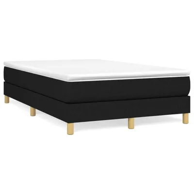 Obrázek produktu pro vidaXL Postel Boxspring s matrací černá 120x200 cm Látka