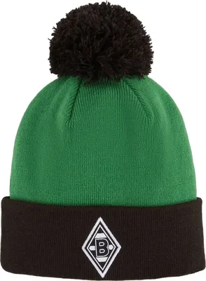 Produktbild von PUMA Mütze BMG Youth Pom Pom Beanie Archive Green - Puma Black mehrfarbig