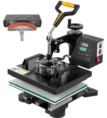 Image de Famanu Transferpresse 2 en 1 pour t-shirts et casquettes - 25,4 x 30,5 cm