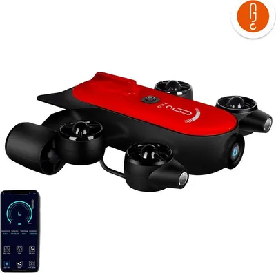 Produktbild von Geneinno T1-Pro 200m 4K UHD underwater drone