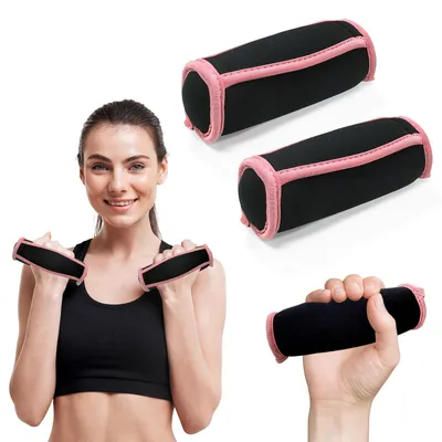 Imagen del producto de Juego de pesas de 0,5 kg, ideal para ejercicios de fuerza y fitness. Incluye dos pesas