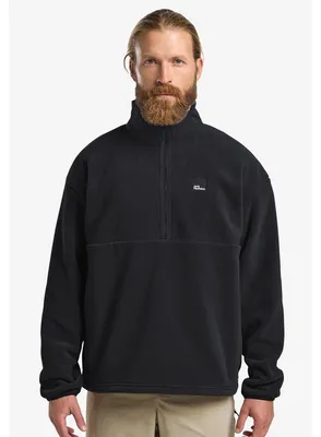 Produktbild von Jack Wolfskin Herren Jacke Sumetro Half Zip M Schwarz 3XL
