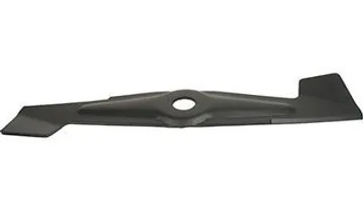 Image de Lame renforcée et adaptable pour tondeuse Sabo modèle Turbo Star 52 Profil - L : 505 mm, alésage central : 32 mm. Pièce de rechange d'origine : 174