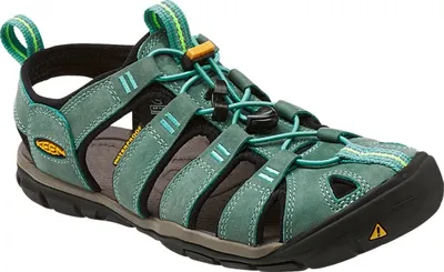 Produktbild von Keen Clearwater CNX Leather Women mineral blue/yellow, Größe:39