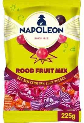 Obrázok produktu pre Napoleon Rood ovocná zmes 225g – aromatické červené ovocie, snack & dezert