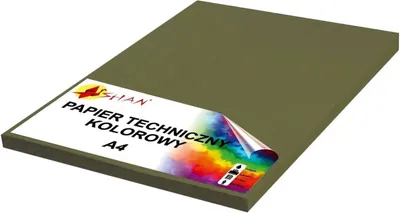 Produktbild von Farbpapier A4 120g rotgrün 100 Blatt